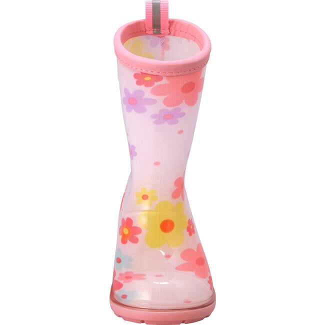 Usako Floral Rain Boots, Pink - Rain Boots - 6