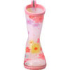 Usako Floral Rain Boots, Pink - Rain Boots - 6