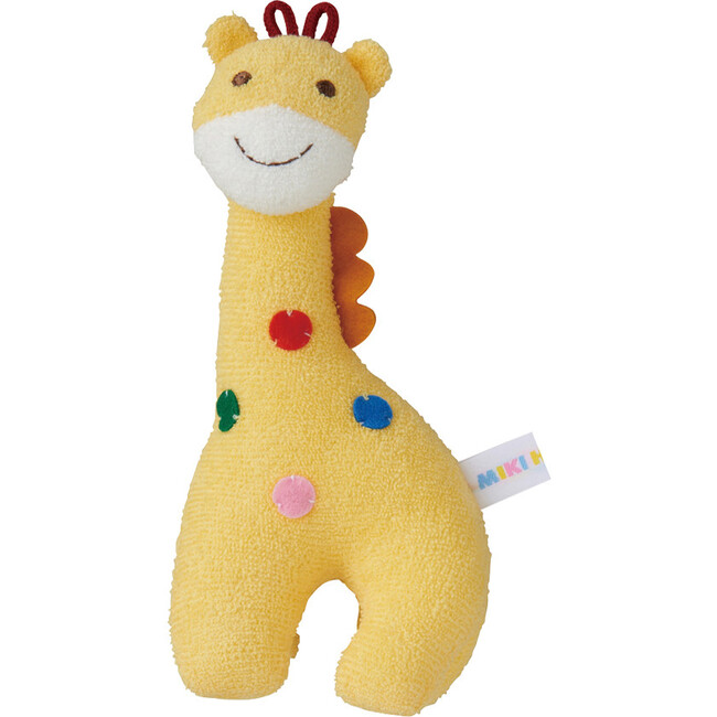 Jingling Giraffe, Yellow - Plush - 1
