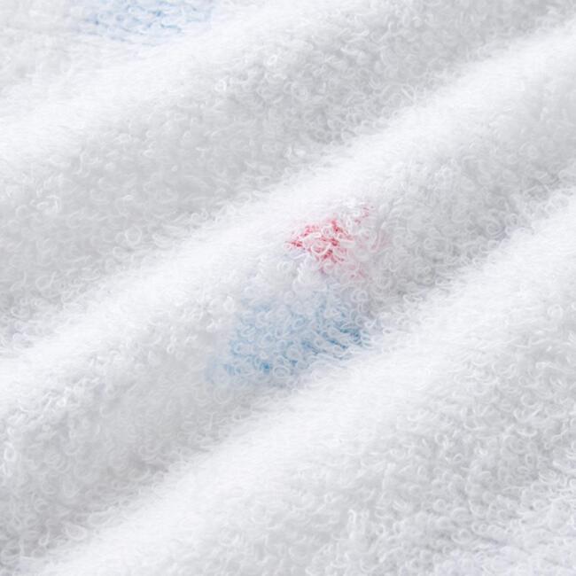 UV Protection Gauze Pile Hybrid Bath Towel, Blue - Towels - 5