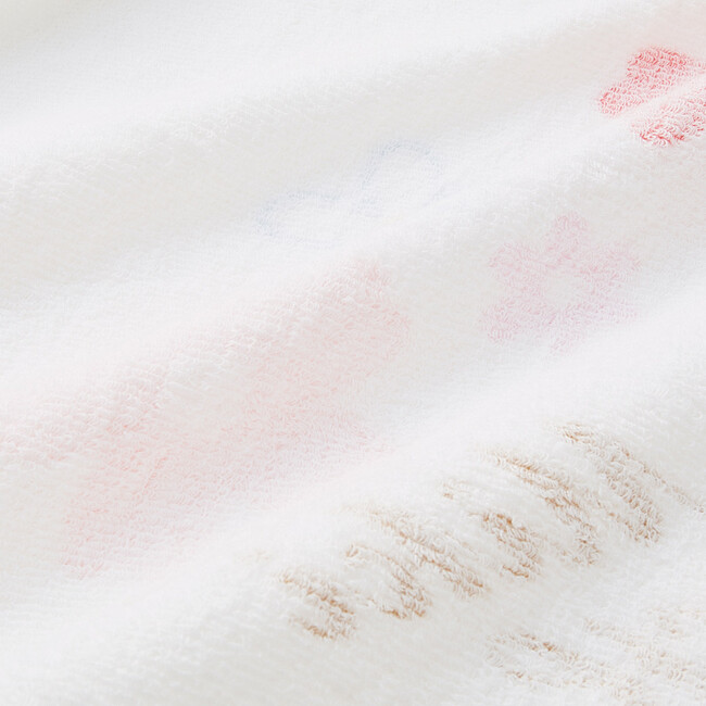 Gauze Bath Towel, Pink - Towels - 4