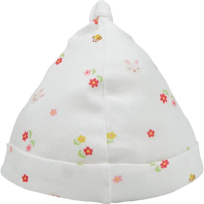 Cotton Baby Hat, Pink - Hats - 3