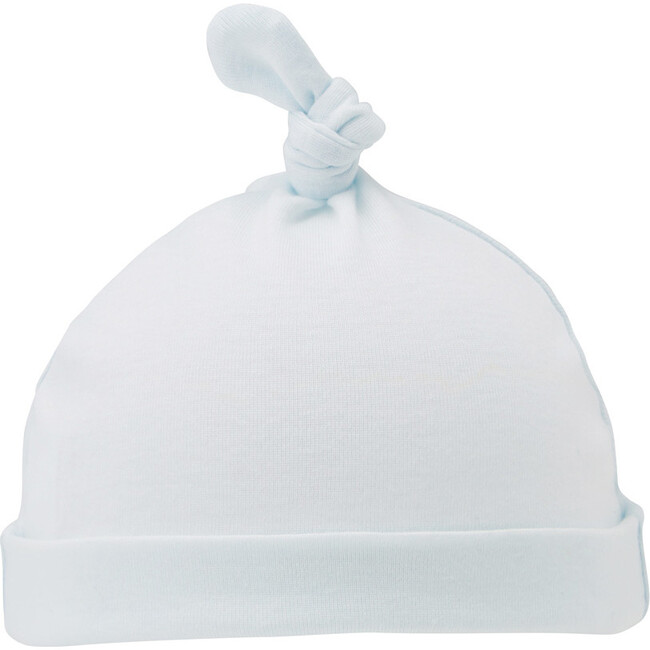 La Morfet Supima Cotton Baby Hat, Blue - Hats - 2