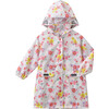 Usako Floral Rain Coat, Pink - Raincoats - 1 - thumbnail