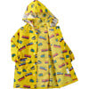 Pucci Choo-Choo Train Rain Coat, Yellow - Raincoats - 2