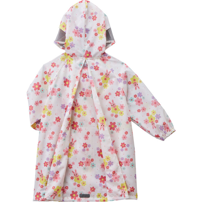 Usako Floral Rain Coat, Pink - Raincoats - 4