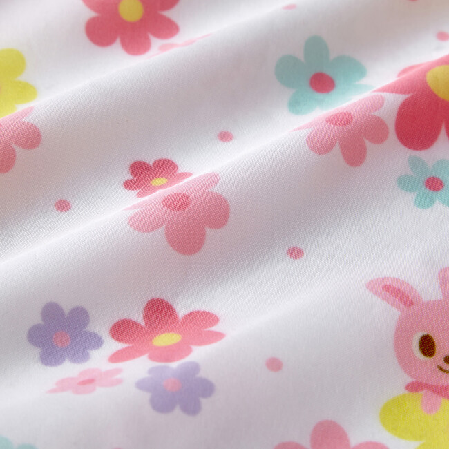 Usako Floral Rain Coat, Pink - Raincoats - 7