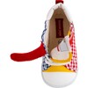 Patchwork Gingham High Top Second Shoes, Multi - Sneakers - 7 - thumbnail