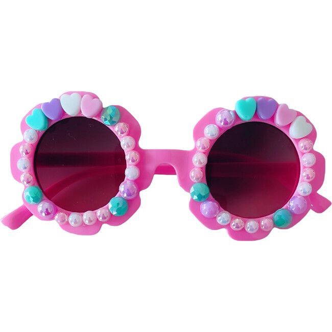 Pink Funky Cami Flower Sunnies, Pink