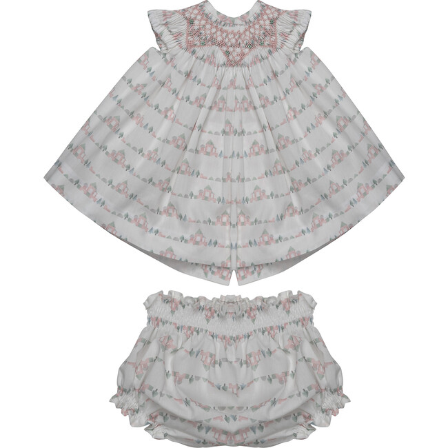 Mini Casita Set, Pink - Dresses - 1