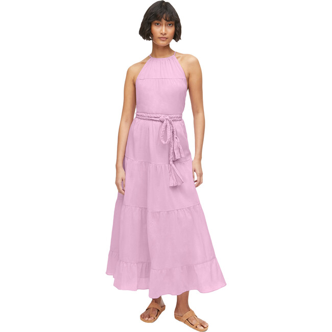 Women's Julia Dress, Smoky Grape - Dresses - 1