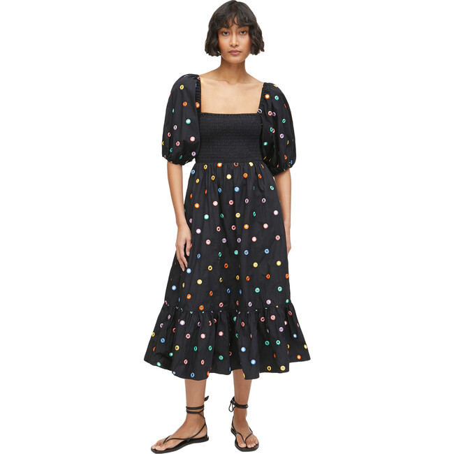 Women's Eloise Dress, Black Mirror - Dresses - 1