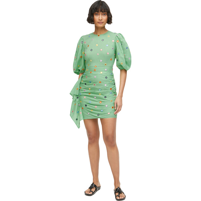 Women's Pia Dress, Absinthe Green Mirror
