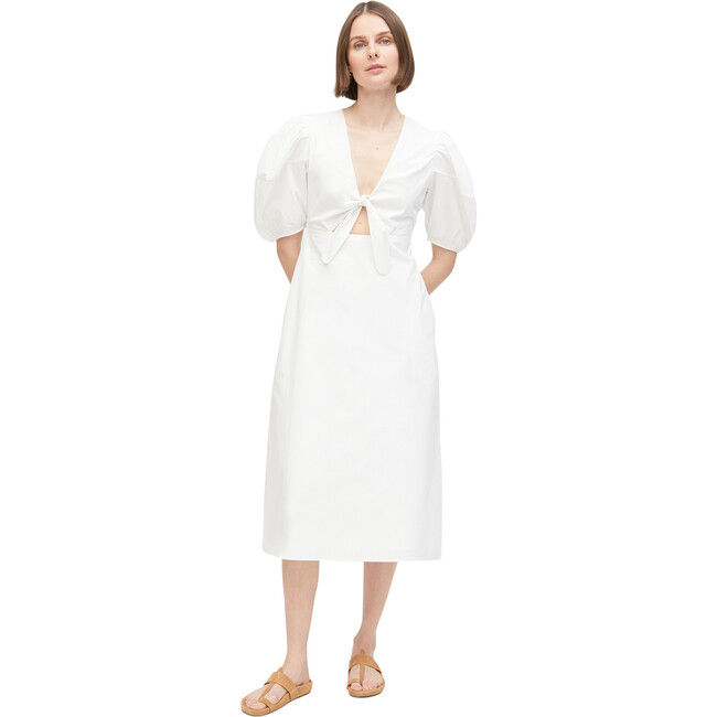 Women's Greer Dress, White - Dresses - 1