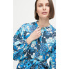 Women's Emma Dress, Woodstock Floral Blue - Dresses - 3