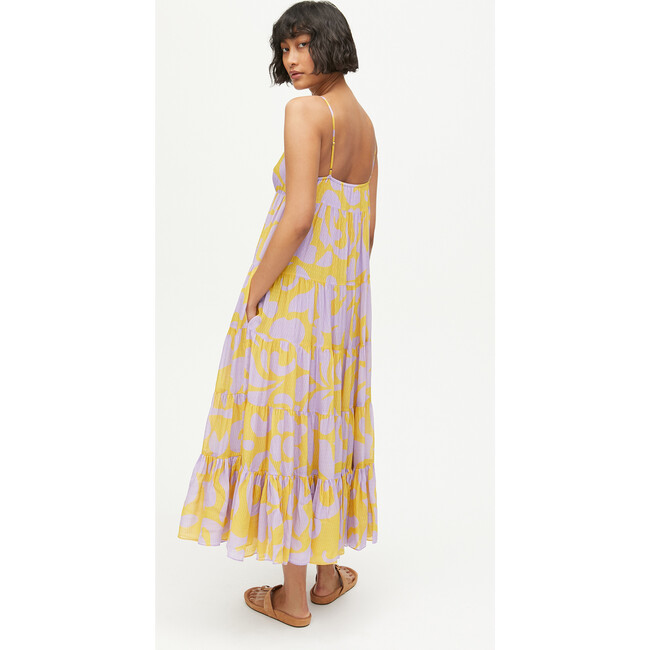 Women's Josephine Dress, Free Spirit Yellow - Dresses - 2
