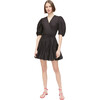Women's Claudine Dress, Black - Dresses - 1 - thumbnail