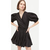 Women's Claudine Dress, Black - Dresses - 3