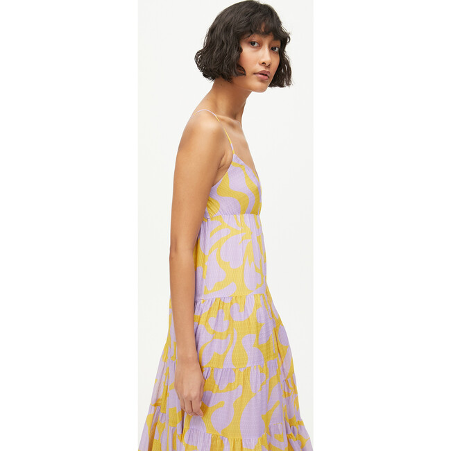 Women's Josephine Dress, Free Spirit Yellow - Dresses - 3