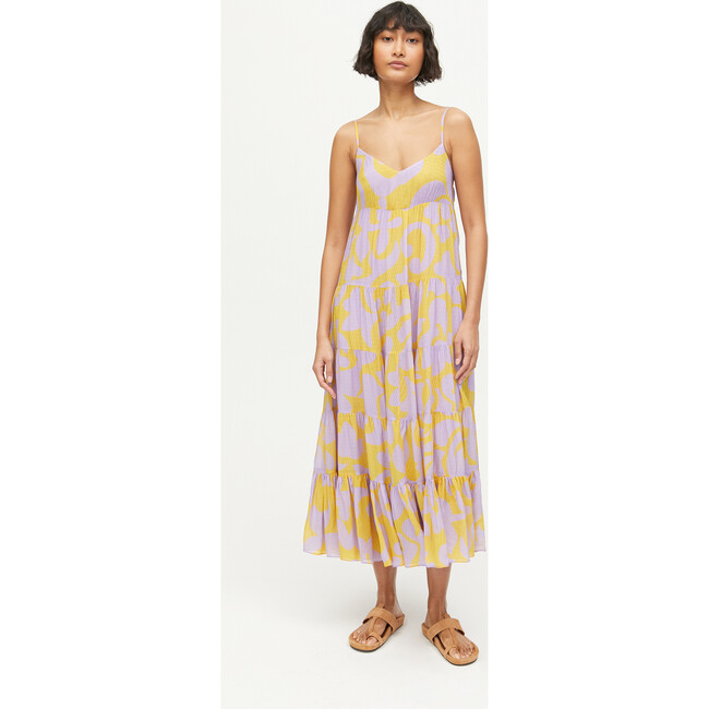 Women's Josephine Dress, Free Spirit Yellow - Dresses - 4