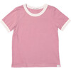 Jean Ringer Tee, Good Pink - T-Shirts - 1 - thumbnail