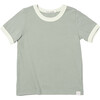Jean Ringer Tee, Green Tea - T-Shirts - 1 - thumbnail