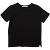 Sasha Classic Tee, Black - T-Shirts - 1 - thumbnail