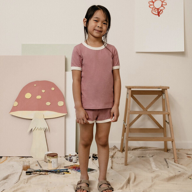Jean Ringer Tee, Good Pink - T-Shirts - 2