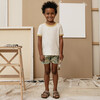 Jean Ringer Tee, Natural with Mellow Yellow - T-Shirts - 2