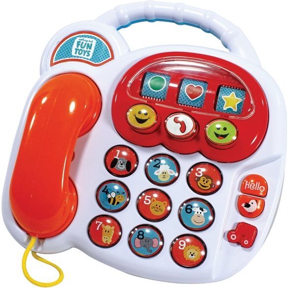 Lights and Sounds Fun Time Telephone - Musical - 1