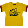 Speed Racer Tee, Yellow - T-Shirts - 1 - thumbnail