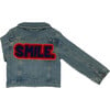 Smile Denim Jacket, Medium Wash - Jackets - 1 - thumbnail