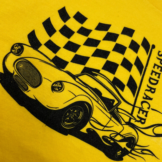 Speed Racer Tee, Yellow - T-Shirts - 2