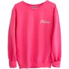 Neon Pink Embroidered Mama Sweatshirt - Sweatshirts - 1 - thumbnail