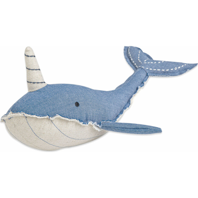 Narwhal Plush Toy, Caspian