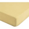 Crib Fitted Sheet, Ochre - Crib Sheets - 1 - thumbnail