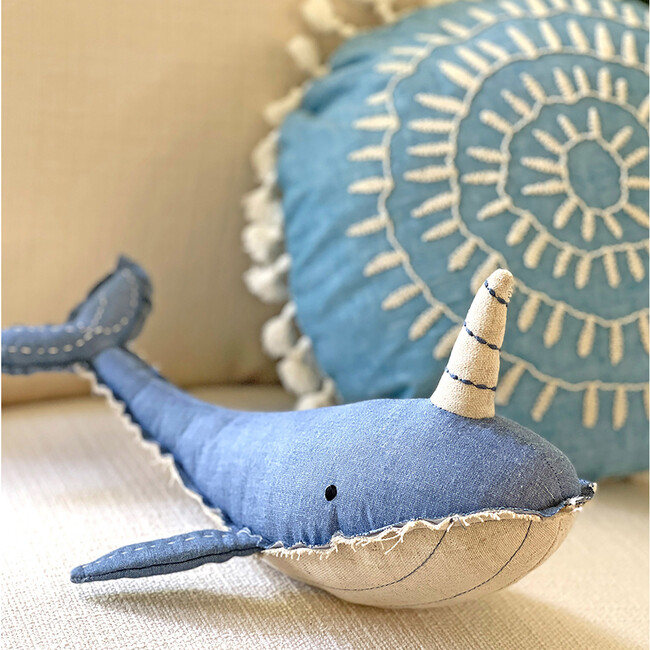 Narwhal Plush Toy, Caspian