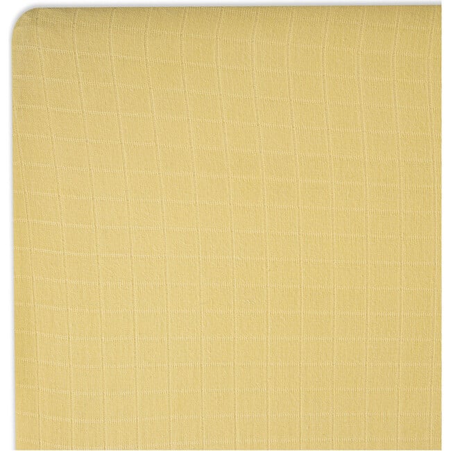 Crib Fitted Sheet, Ochre - Crib Sheets - 2