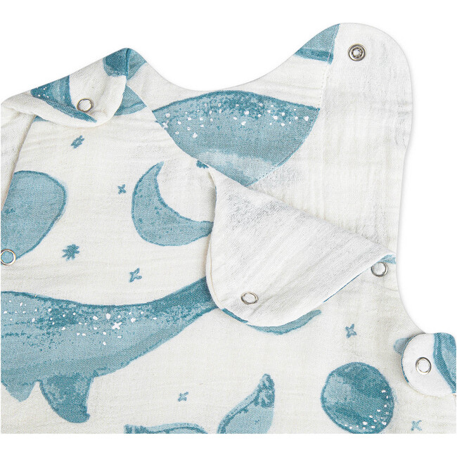 Wearable Blanket (Muslin Whale Print),Caspian - Sleepbags - 3