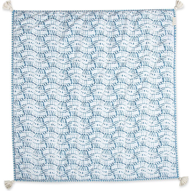 Quilted Blanket, Caspian - Quilts - 3