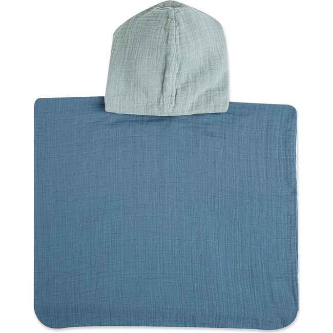 Poncho Combo, Evergreen & Riverstone - Jackets - 3