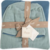 Poncho Combo, Evergreen & Riverstone - Jackets - 4
