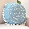 Round Pillow, Caspian - Decorative Pillows - 4 - thumbnail
