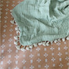 6 Layer Muslin Blanket Evergreen - Blankets - 8