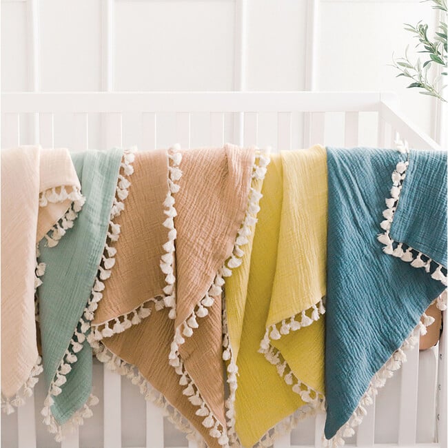 6 Layer Muslin Blanket Copper - Blankets - 9