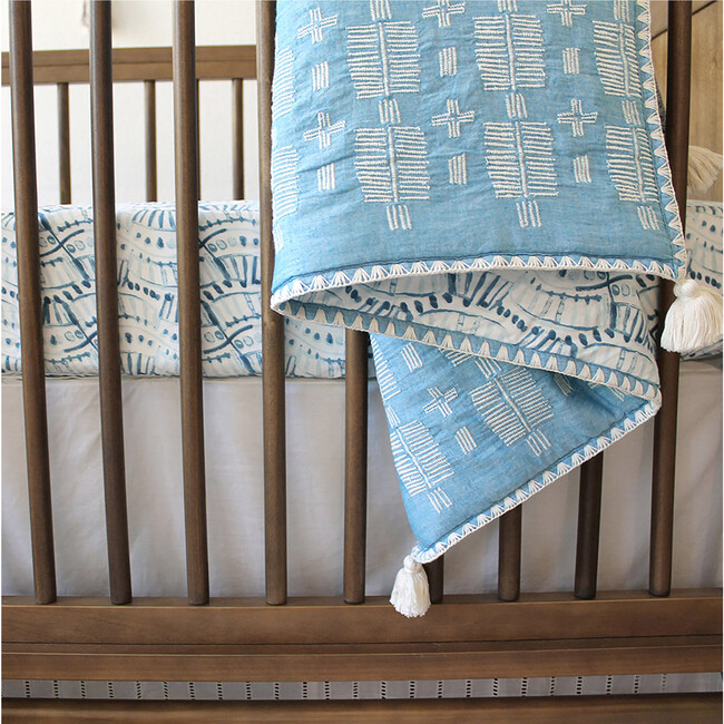Crib Sheet (Indigo), Caspian - Crib Sheets - 5