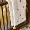 Crib Fitted Sheet, Ochre - Crib Sheets - 8