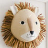 Lion Plush Head Wall Décor, Kendi - Wall Décor - 3