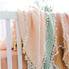 6 Layer Muslin Blanket Desert Rose - Blankets - 8