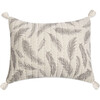 Jacquard Pillow Grey Feather, Ezra - Decorative Pillows - 1 - thumbnail